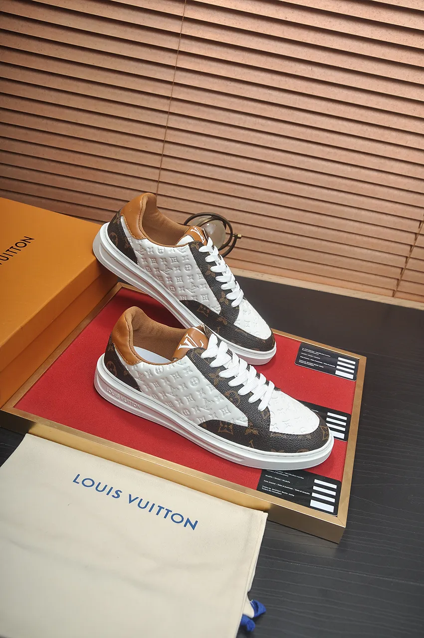 Men's shoes💰440💶【LOUIS VUITTON】Same model from LV.Louis Vuitton official website [satisfied] original single hot model LV original factory cowhide material👑1:1 original plate sheepskin lining, body accessories one-to-one molding💪 counter quality 🙏 Dear friends, if you still worry about wearing matching shoes💋, then these shoes are your best choice🎁🎁! 38-45 (45 is custom-made and cannot be returned or exchanged)